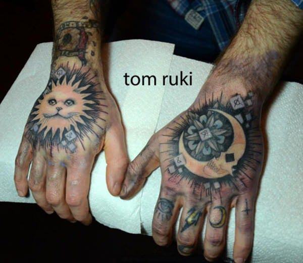 tatuaggio sole e luna 122