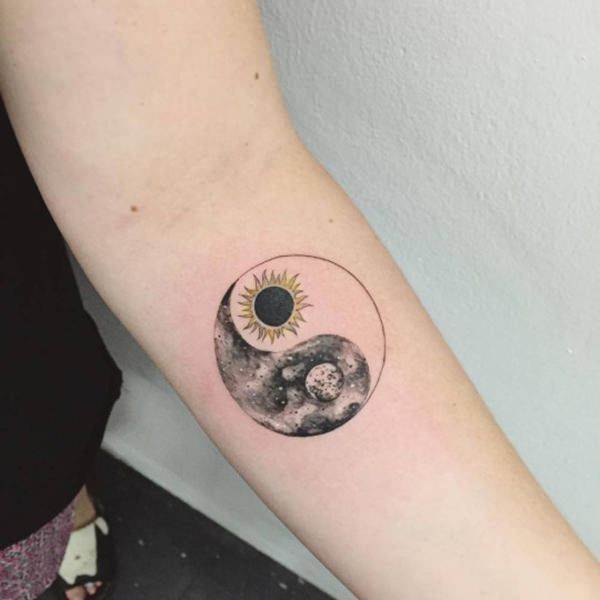 tatuaggio sole e luna 188