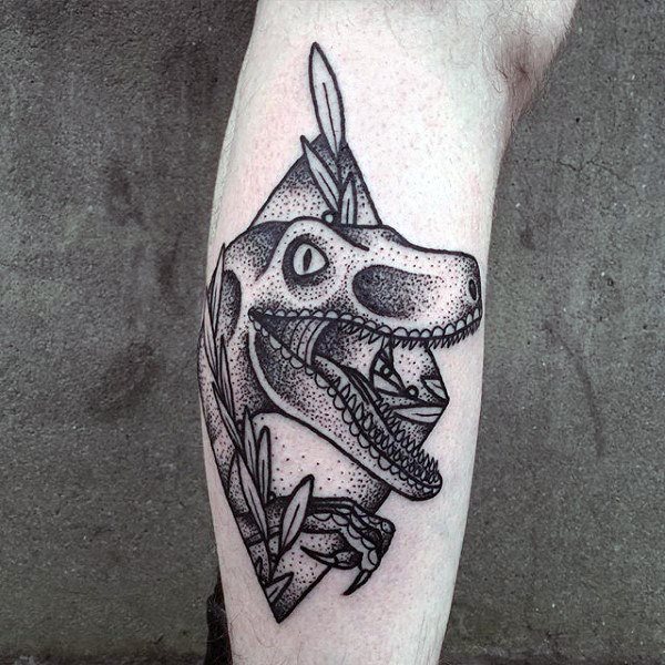 tatuaggio dinosauro 26