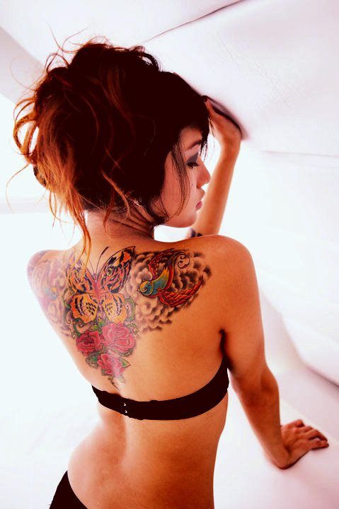 tatuaggio farfalla 1117