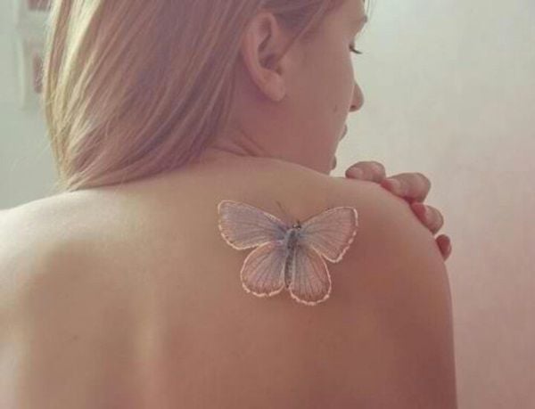 tatuaggio farfalla 818