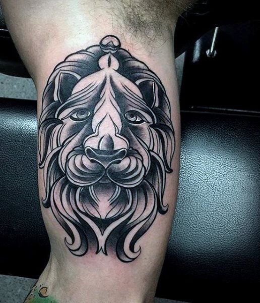 tatuaggio leone 570