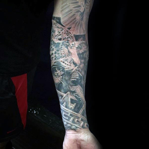 tatuaggio leopardo 479