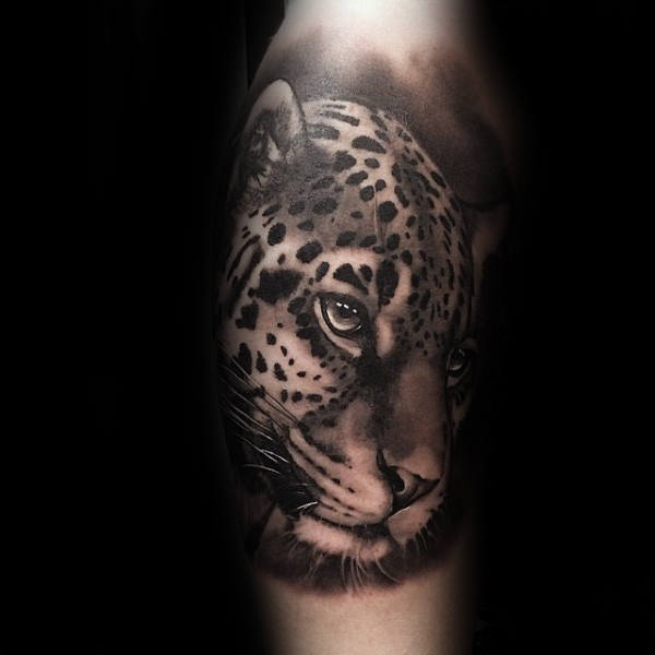 tatuaggio leopardo 648
