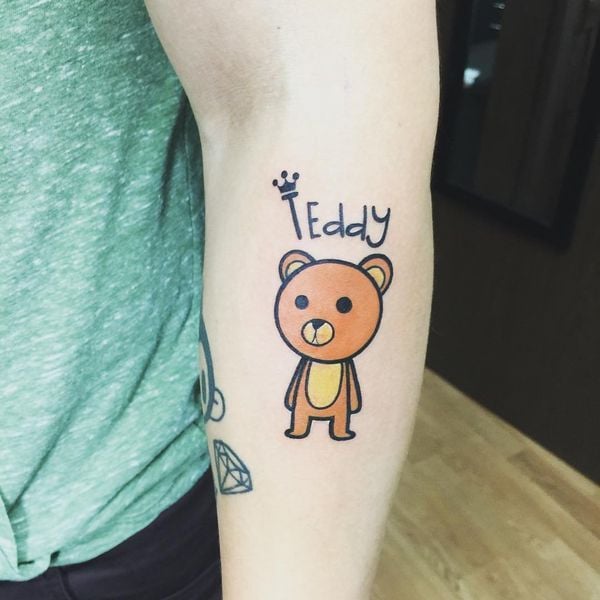 tatuaggio orso 363