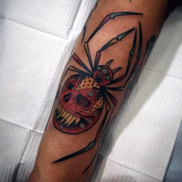 tatuaggio ragno 467