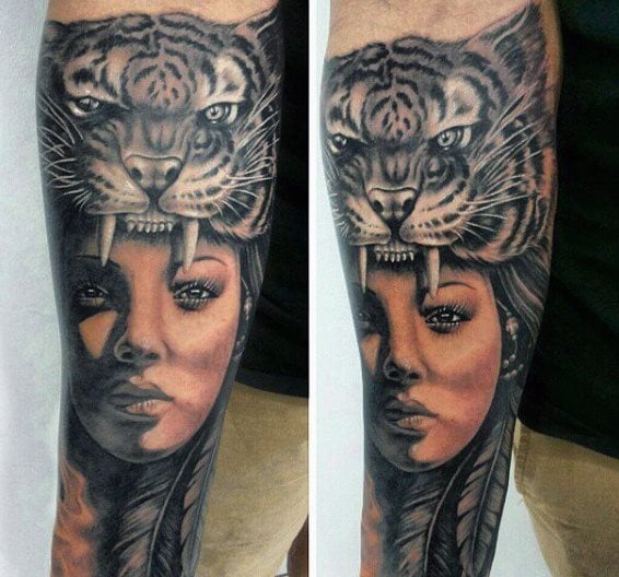 tatuaggio tigre 440