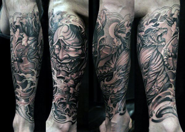 tatuaggio tigre 947