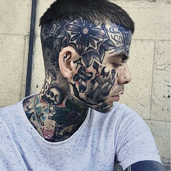 tatuaggio faccia 589