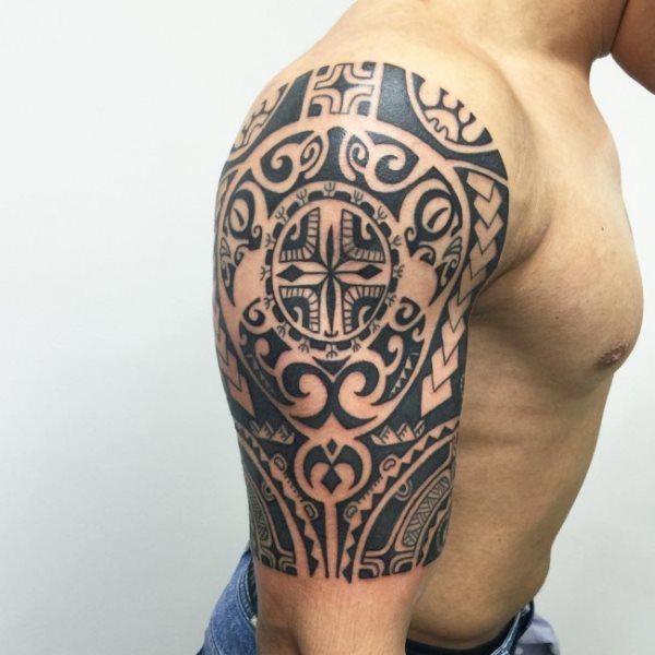 tatuaggio maori 485