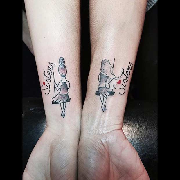 tatuaggio per sorelle 873