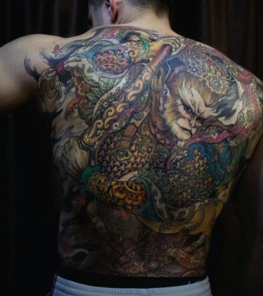 tatuaggio schiena 269