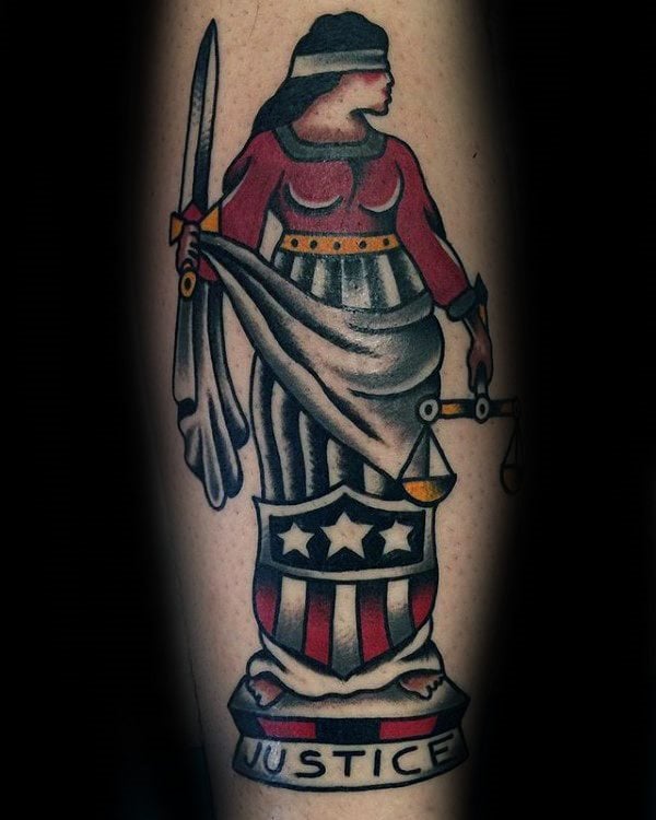 tatuaggio Iustitia giustizia 46