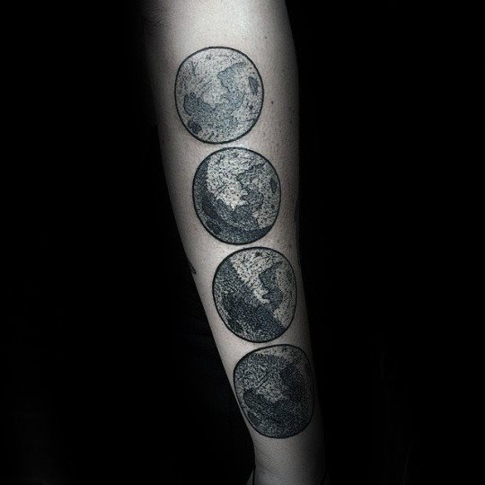 tatuaggio fasi lunari 107