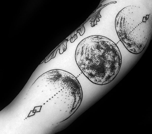 tatuaggio fasi lunari 21