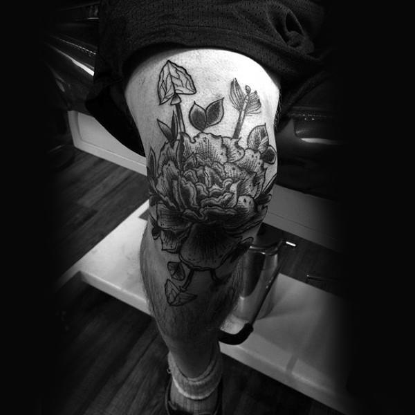 tatuaggio ginocchio 51