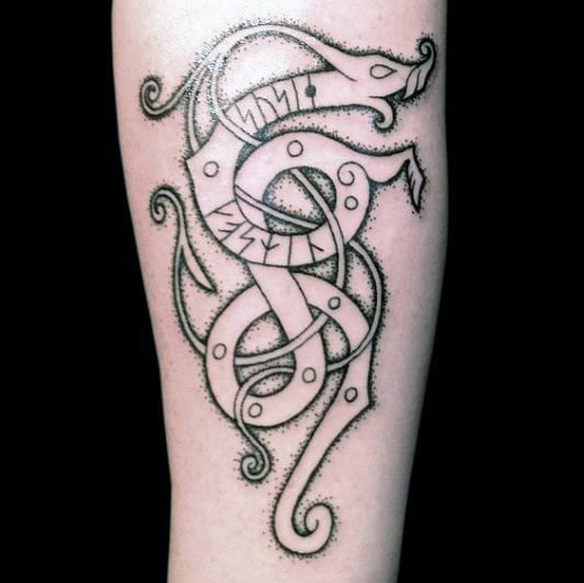 tatuaggio rune 159