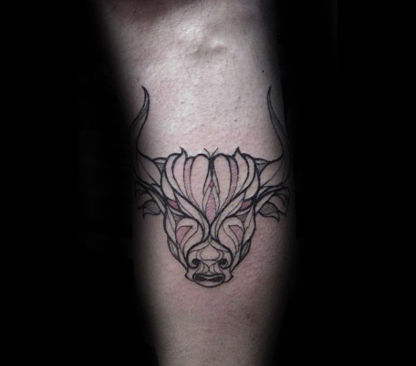 tatuaggio segno toro 25