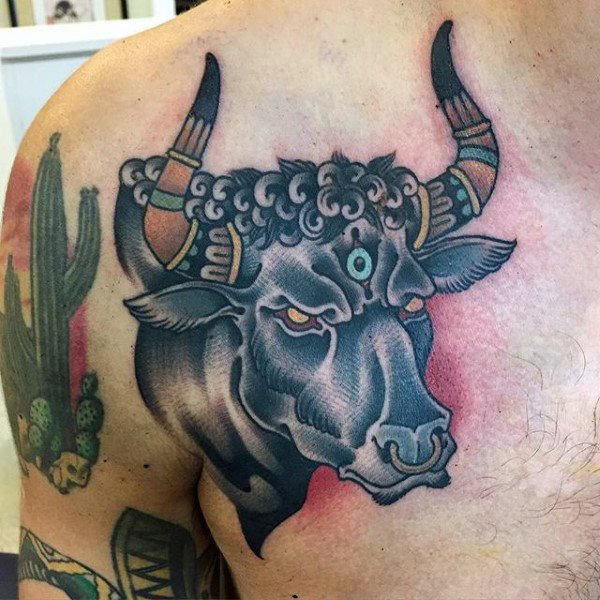 tatuaggio segno toro 91