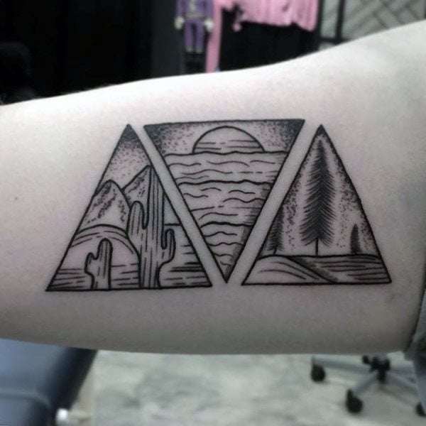 tatuaggio triangolo 172