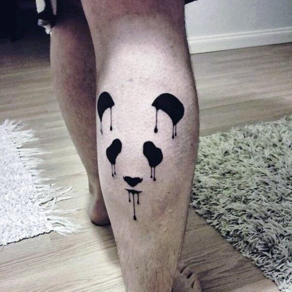 tatuaggio urso panda 103