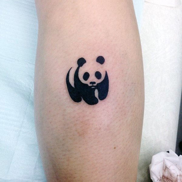 tatuaggio urso panda 179