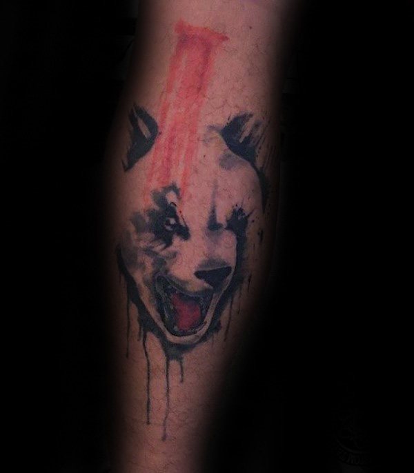 tatuaggio urso panda 185