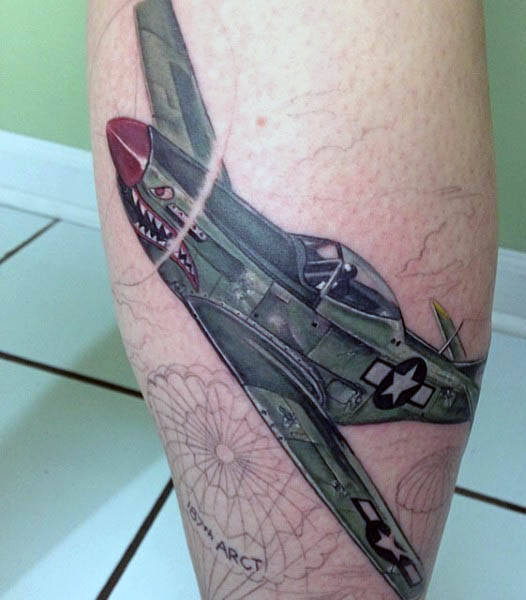 tatuaggio aereo 36