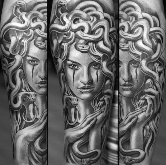 tatuaggio medusa 21