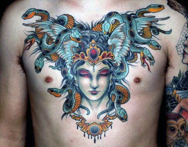 tatuaggio medusa 51