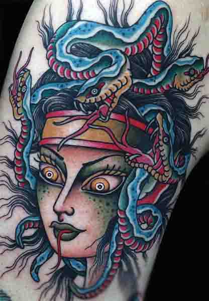tatuaggio medusa 60