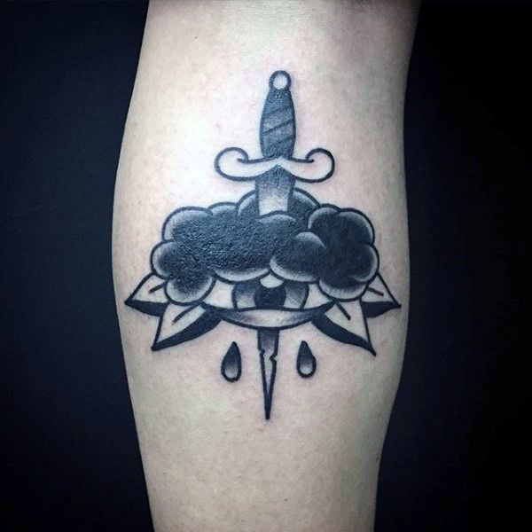 tatuaggio nuvola 126