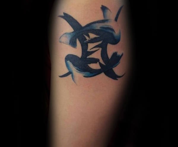 tatuaggio segno pesci 138