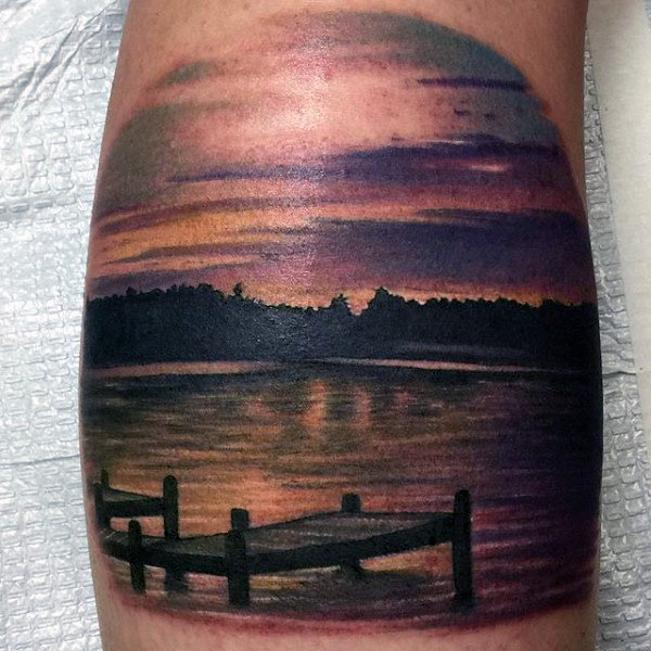 tatuaggio tramonto 111