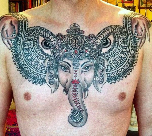 tatuaggio Dio Ganesha 57