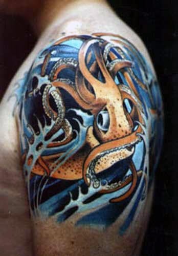 tatuaggio calamaro 01