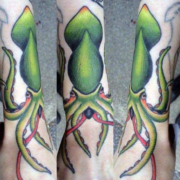 tatuaggio calamaro 109