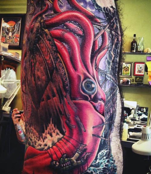 tatuaggio calamaro 115