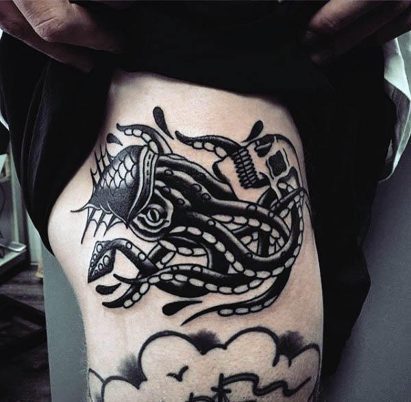 tatuaggio calamaro 151