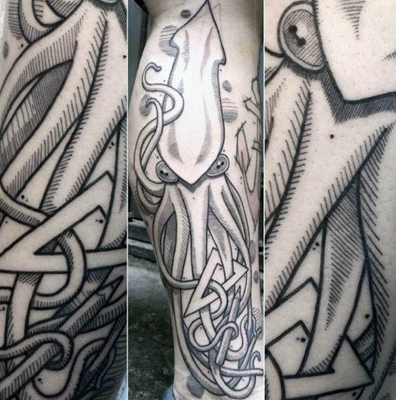 tatuaggio calamaro 159