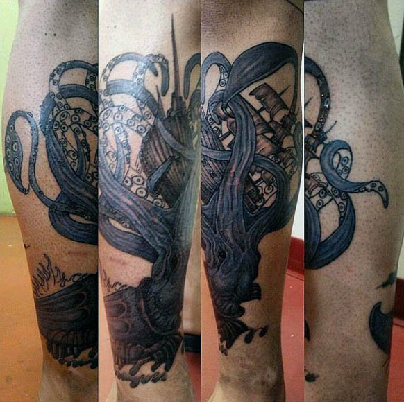 tatuaggio calamaro 161