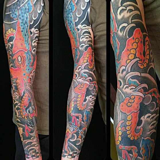 tatuaggio calamaro 165