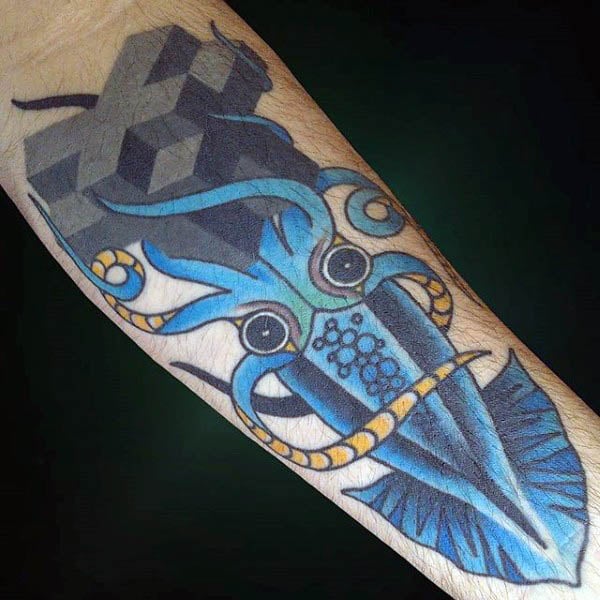 tatuaggio calamaro 181
