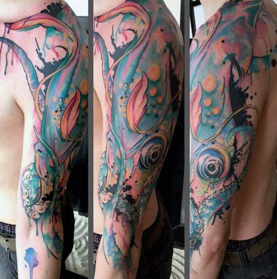 tatuaggio calamaro 19