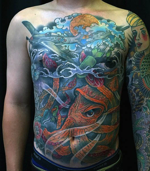 tatuaggio calamaro 21