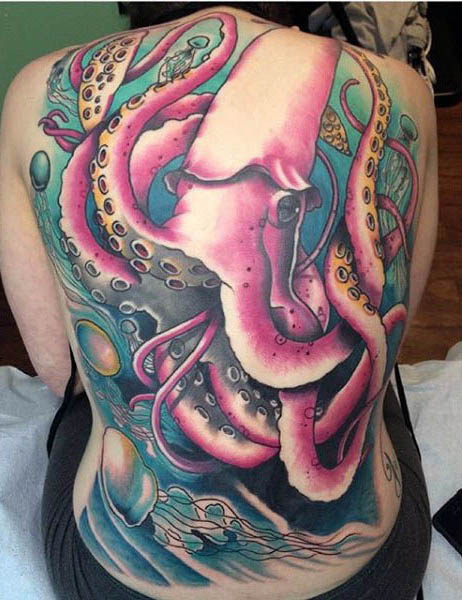 tatuaggio calamaro 23