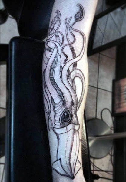 tatuaggio calamaro 31