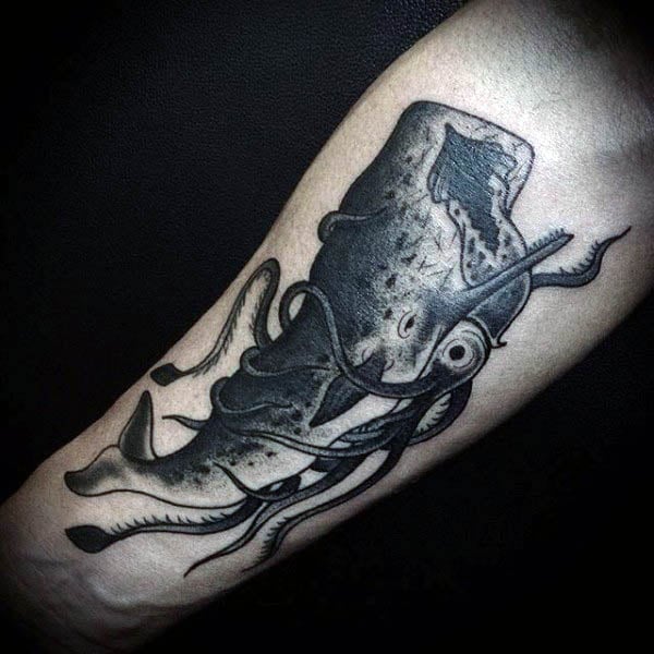 tatuaggio calamaro 49