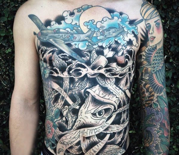 tatuaggio calamaro 65