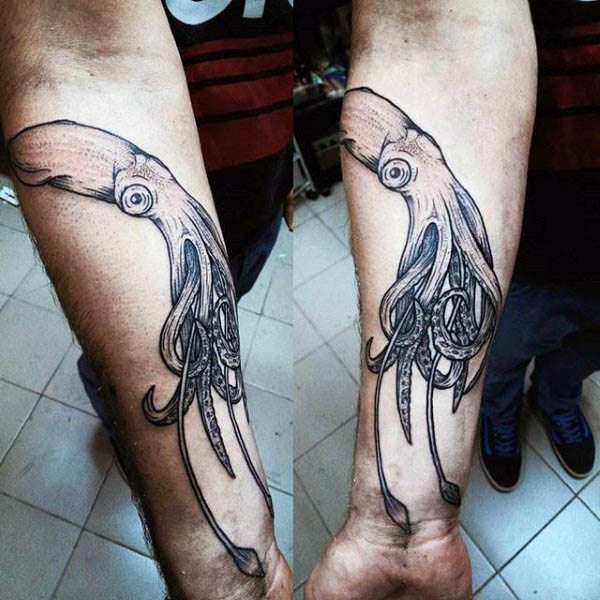 tatuaggio calamaro 67